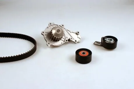 Комплект ГРМ, пас+ролик+помпа HEPU PK08032