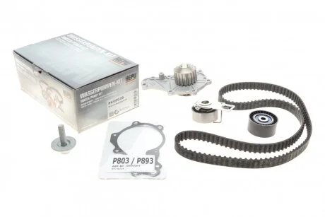 Водяная помпа, F.-Tr. Connect,1.5 TDCI, 2015> / Peugeot Expert-Partner, 1.6 HDI, 2008>, (ремень+2 р HEPU PK08036