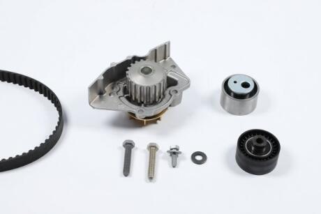 Комплект ГРМ, пас+ролик+помпа HEPU PK08950