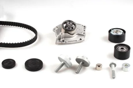 Комплект ГРМ, пас+ролик+помпа HEPU PK09550S