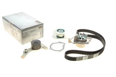 Комплект ременя ГРМ з помпою води HEPU PK09610