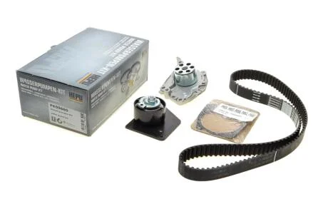 Комплект ременя ГРМ з помпою води HEPU PK09660