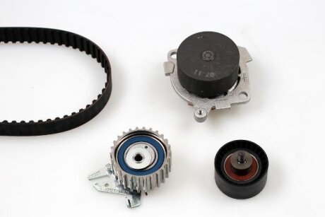 Комплект ГРМ, пас+ролик+помпа HEPU PK10120