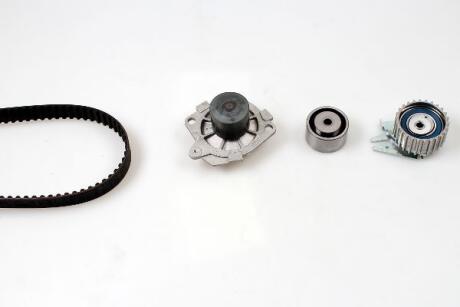 Комплект ГРМ, пас+ролик+помпа HEPU PK10551
