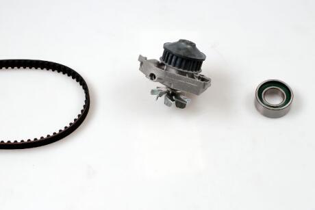 Комплект ГРМ, пас+ролик+помпа HEPU PK10640