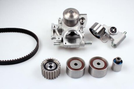 Комплект ГРМ, пас+ролик+помпа HEPU PK75810
