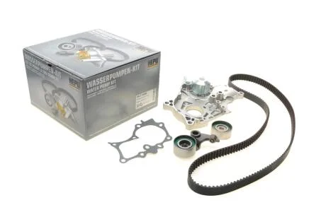 Комплект ременя ГРМ з помпою води HEPU PK77690