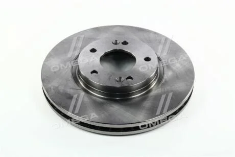 Диск тормозной (кратно 2) передний (вентилируемый) Santa Fe (07-) (D=298.0mm) Hi-Q (SANGSIN) SD1055