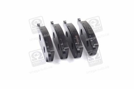 Колодка тормозная передняя DAEWOO TICO 95\'-00\' диск. кор. уп.* Hi-Q (SANGSIN) SP1050