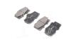 Колодка тормозная перед. TOYOTA HILUX 2,4 2,4TD 2,8D 98- LANDCRUISER 2,4D 2,4 3,0D 4,2D 90- Hi-Q (SANGSIN) SP1222 (фото 3)