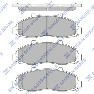 Колодки тормозные передние Ford F150 PICK-UP Hi-Q (SANGSIN) SP1282