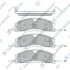 Комплект гальмівних накладок, дискове гальмо Hi-Q (SANGSIN) SP1620 (фото 1)