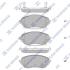 Колодки тормозные TOYOTA COROLLA/AURIS 12- перед. Hi-Q (SANGSIN) SP1700 (фото 1)