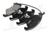 Колодка гальм. диск. AUDI A4 передн. (SANGSIN) Hi-Q (SANGSIN) SP2145 (фото 3)