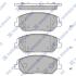 Колодки тормозные HYUNDAI i30 16&quot; 17- перед. Hi-Q (SANGSIN) SP4242 (фото 1)