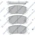 Колодки тормозные hyundai sonata 19- передние Hi-Q (SANGSIN) SP4334 (фото 1)