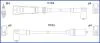 HUCO SKODA Комплект высоковольтных проводов OCTAVIA I Combi (1U5) 1.6 98-04 HITACHI 134701 (фото 1)