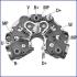 HUCO VW мІст дІодний Audi 100,80,A4/6/8,Citroen Berlingo,Jumpy,ZX,Fiat Scudo,Opel,Peugeot,Passat HITACHI 139473 (фото 1)