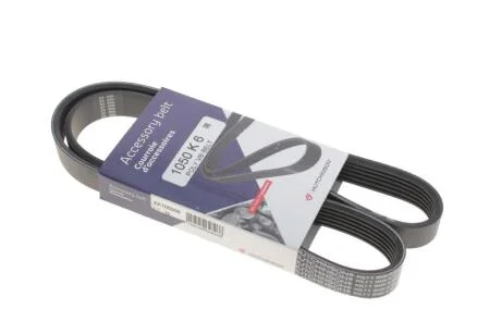 Ремінь генератора Fiat Doblo 1.9 D/JTD 01- HUTCHINSON 1050K6