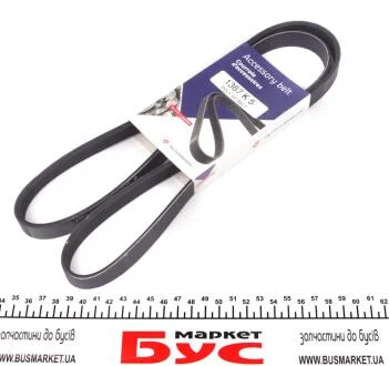 Ремінь генератора (поліклиновий) HUTCHINSON 1367K5