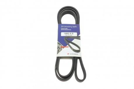 Ремінь генератора (поліклиновий) HUTCHINSON 1882K6