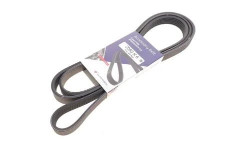 Ремінь генератора 6PK2083 Sprinter OM602 (-AC)/Vito HUTCHINSON 2080K6