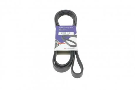 Ремінь генератора (поліклиновий) HUTCHINSON 2090K6