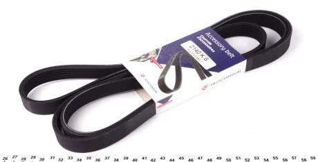 Ремінь поліклиновий MB Sprinter 2.9TDI (+AC) (6PK2140) HUTCHINSON 2140K6