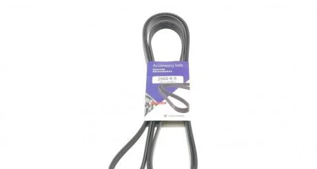 Ремінь генератора (поліклиновий) HUTCHINSON 2500K6