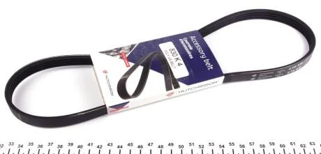 Ремінь генератора (поліклиновий) HUTCHINSON 830K4