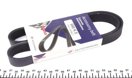Ремень генератора Citroen Jumper/Fiat Ducato 2.8HDi/JTD 00- (ALT,WP) (6PK996) HUTCHINSON 996K6