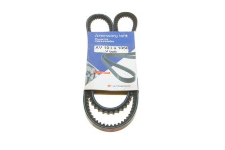 Ремінь генератора (клиновий) HUTCHINSON AV 10 LA 1050
