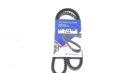 Ремінь генератора (клиновий) HUTCHINSON AV10LA980