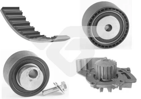 Комплект ГРМ з водяним насосом 2,2tdi Citroen Jumper, Peugeot Boxer 02-06 HUTCHINSON KH 197WP60