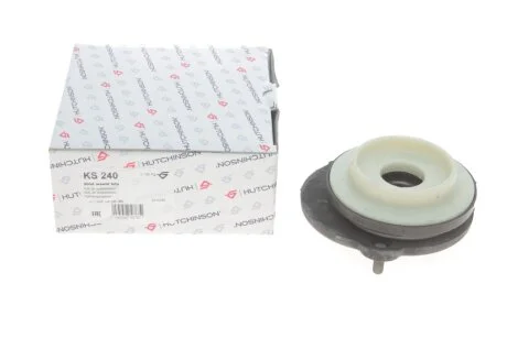 Подушка опорна перед. прав. + підшипник Fiat Fiorino 1.4 08-, Linea - 1.4 07-, Qubo - 1.4 08-/Citroen Nemo 1.4HDi 08- HUTCHINSON KS 240