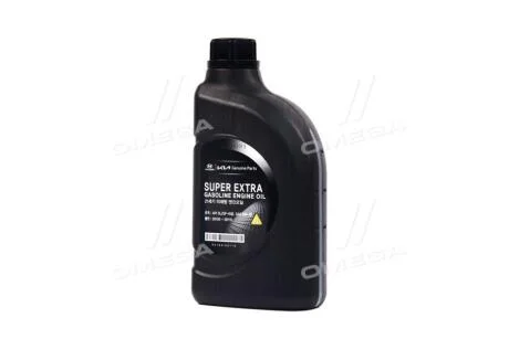 Моторна олива Mobis Super Extra Gasoline SAE 5W-30, 1L. Hyundai/Kia/Mobis 05100-00110