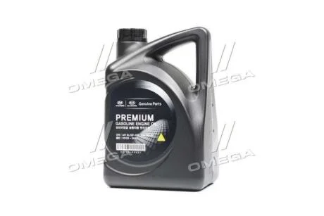 Моторна олива Hyundai/Kia Premium Gasoline 5W-20, 4л. Hyundai/Kia/Mobis 05100-00421