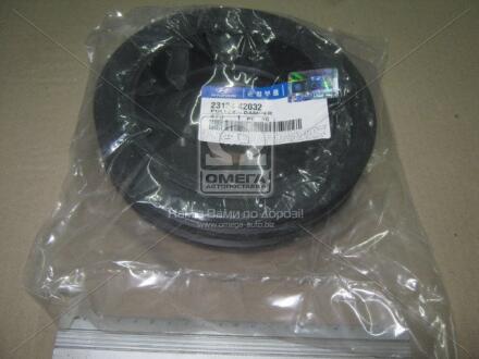 Плоская шайба, ременный шкив - коленчатый вал Hyundai/Kia/Mobis 23124-42032