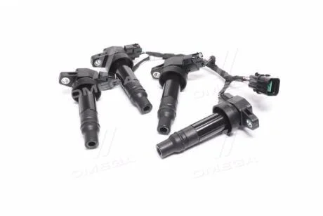 Котушка запалювання (комлект 4шт + проводка) Mobis Hyundai/Kia/Mobis 27300-2B000