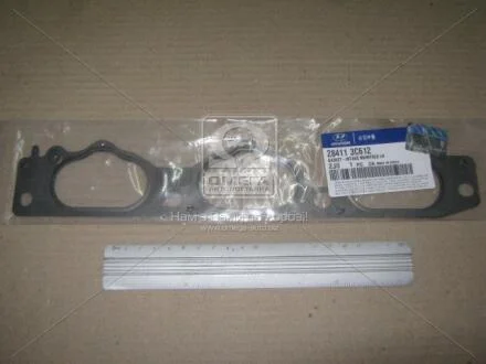 Прокладка впускного коллектора_AZERA 06-09 / GENESIS 08-09 (3.3-3.8 LAMBDA) / GRANDEUR TG 06-09 / ROHENS 08-09 (3.3-3.8 LAMBDA) / SANTA FE 06- Hyundai/Kia/Mobis 284113C612