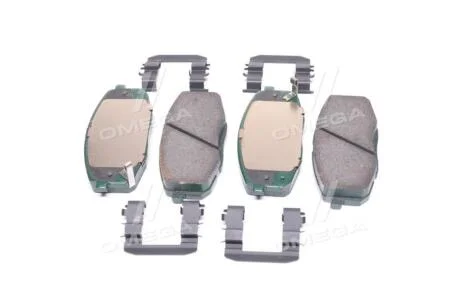 Колодки гальмівні передні Hyundai/Kia/Mobis 581011HA10