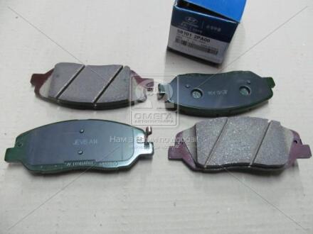 Колодки передние Hyundai/Kia/Mobis 581012PA00