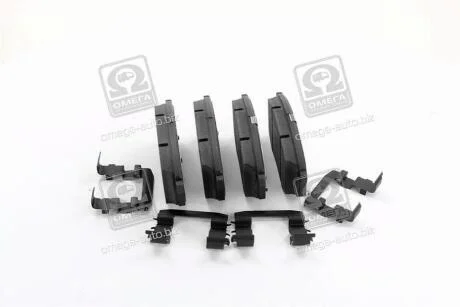 Колодки гальмівні передні дискові Hyundai Sonata 10- (Mobis) Hyundai/Kia/Mobis 58101-3SA26