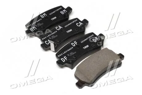 Задние колодки HYUNDAI GRANDEUR HG 11-14 Hyundai/Kia/Mobis 583023VA50