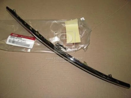 Молдинг бампера переднього лівий хром Hyundai/Kia/Mobis 865813U010