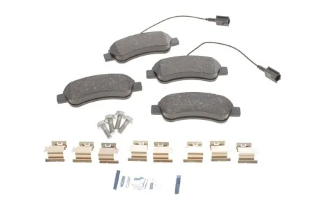 Колодки тормозные (задние) Fiat Ducato/Peugeot Boxer 11- (137x48.7x18.8) ICER 141804-203