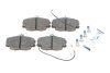 Колодки тормозные (передние) Renault Clio 90-98/11/19/21 84-96/Peugeot 205/309 85-98 (+датчики) ICER 180554-700 (фото 1)
