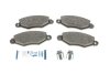 Колодки тормозные (передние) Citroen Xsara 1.4/1.5D 97-05 (Bendix) ICER 181204-702 (фото 1)