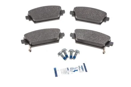 Комплект гальмівних колодок (дискових) ICER 181286701