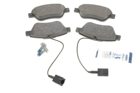 Колодки тормозные (передние) Citroen Nemo/Peugeot Bipper 1.3/1.4HDi 08- (Bosch)/(с датчиками) ICER 181444-203